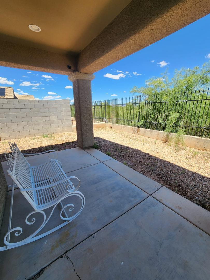 3641 Camino Del Rancho Douglas, AZ 85607 - Photo 18 of 20 a view of a floor to ceiling window and an ocean view