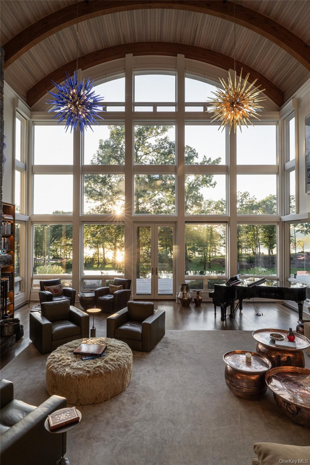 40 Morton Road Rhinebeck, NY 12572 - Photo 14 of 42 a living room with furniture and a large window