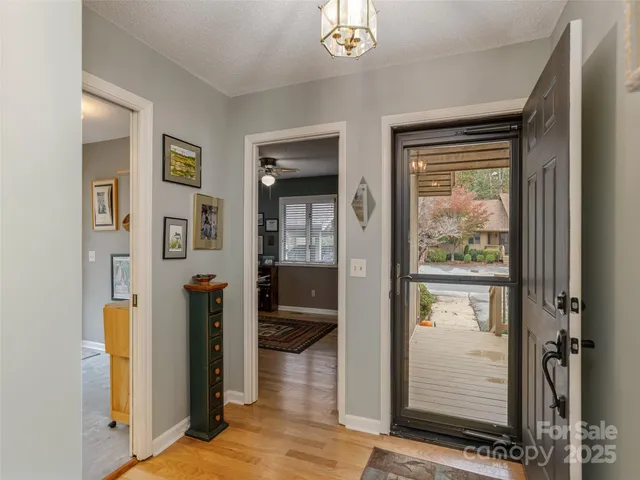 a view of an entryway of house