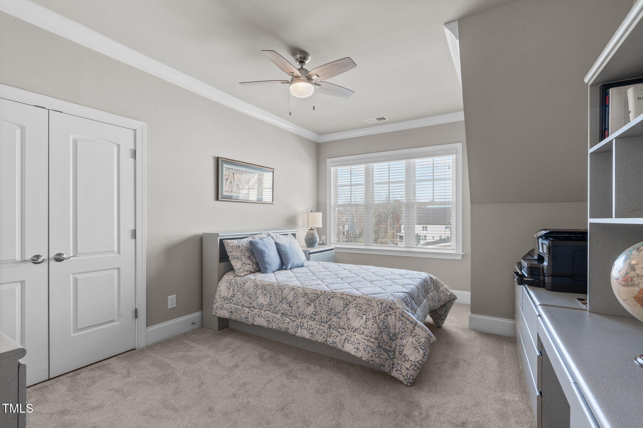 2826 Walden Road Apex, NC 27502 - Photo 37 of 50 a bedroom with a bed and window