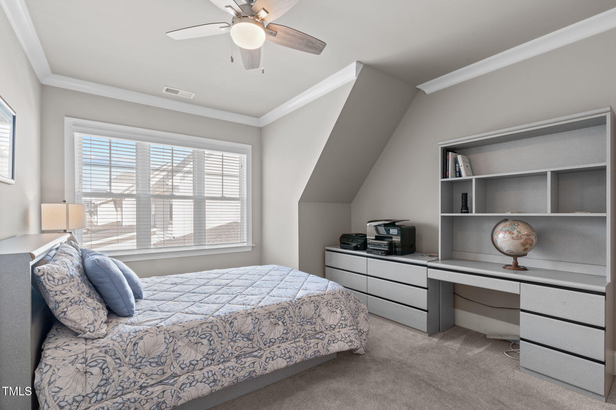 2826 Walden Road Apex, NC 27502 - Photo 38 of 50 a bedroom with a bed and a window