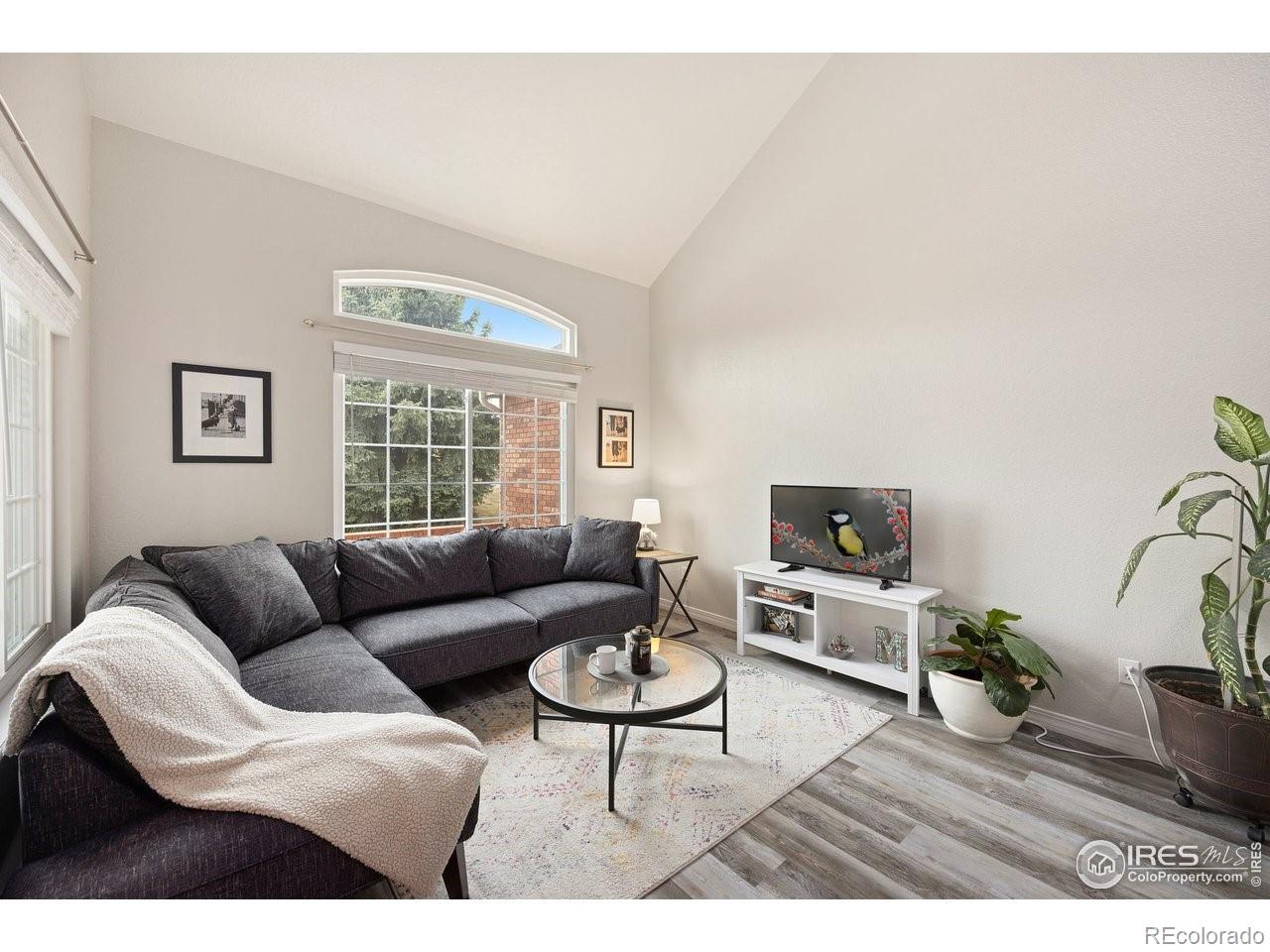 4500 Seneca Street, Unit 66 Fort Collins, CO 80526 - Photo 6 of 20 a living room with furniture a rug and a flat screen tv