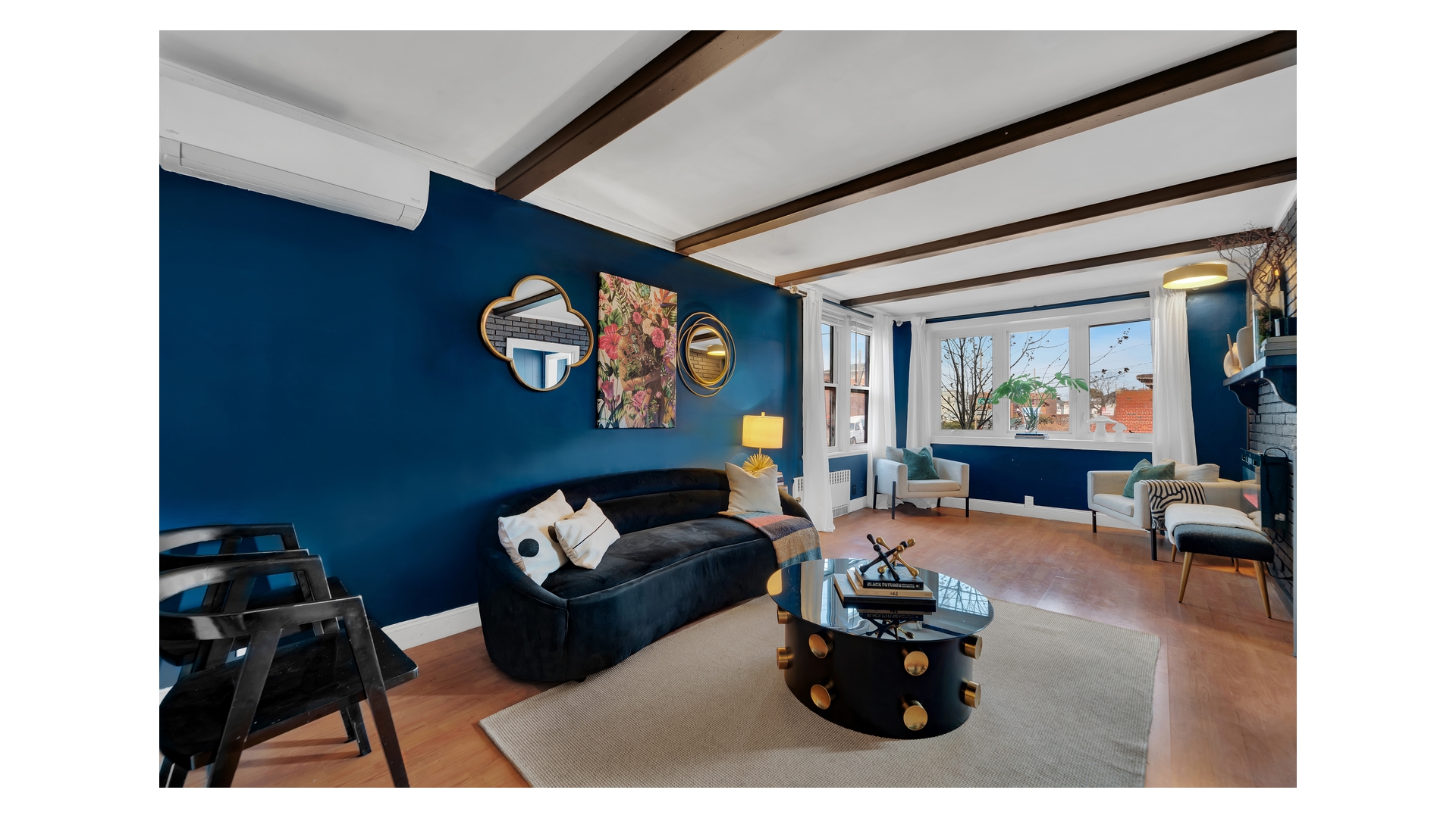 1546 Canarsie Road Brooklyn, NY 11236 - Photo 3 of 15 a living room with furniture and a flat screen tv