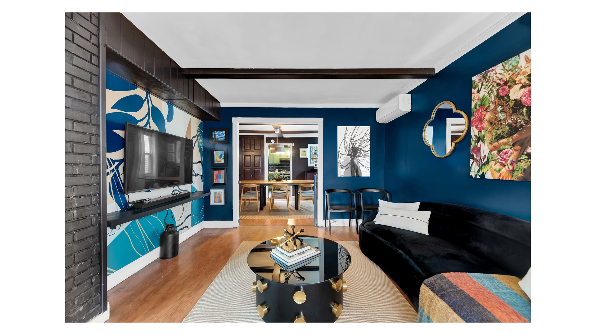 1546 Canarsie Road Brooklyn, NY 11236 - Photo 4 of 15 a living room with furniture and a flat screen tv