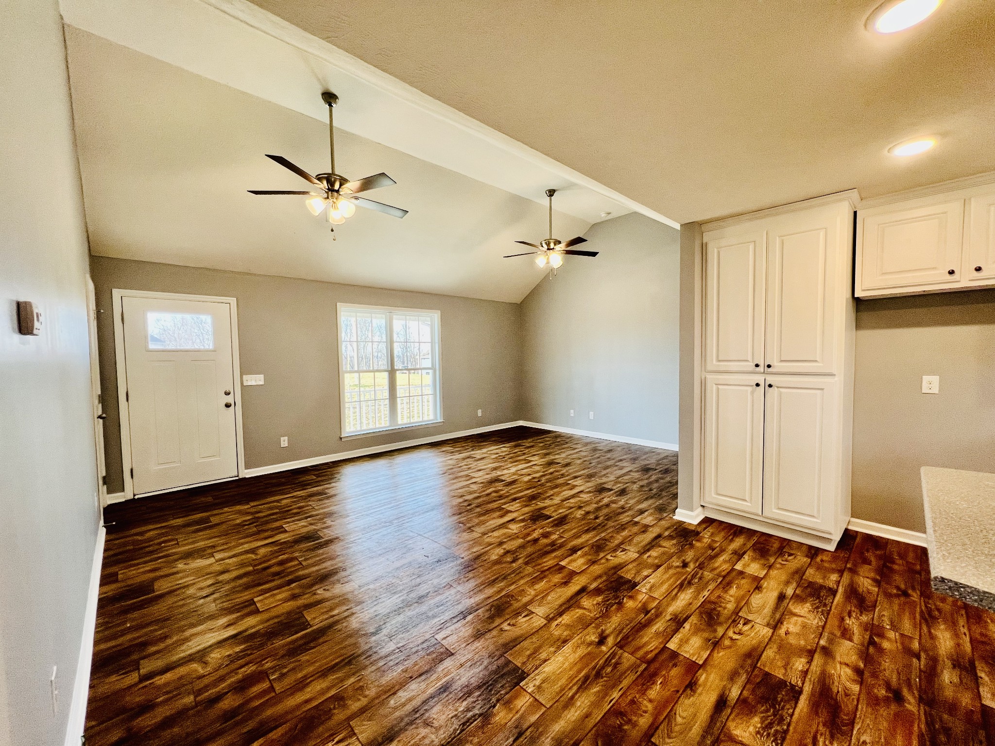 299 B Union Hollow Road Fayetteville, TN 37334 - Photo 15 of 27 wooden floor in an empty room with a window