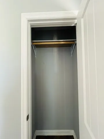 a close view of door