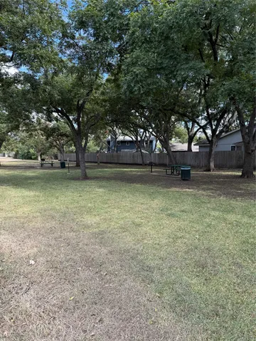 a view of outdoor space with trees
