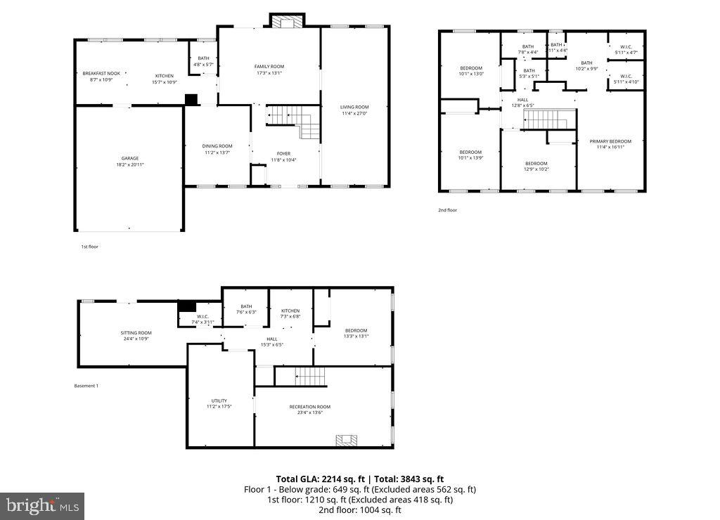 13940 Alderton Road Silver Spring, MD 20906 - Photo 41 of 41 a black and white photo of a living room