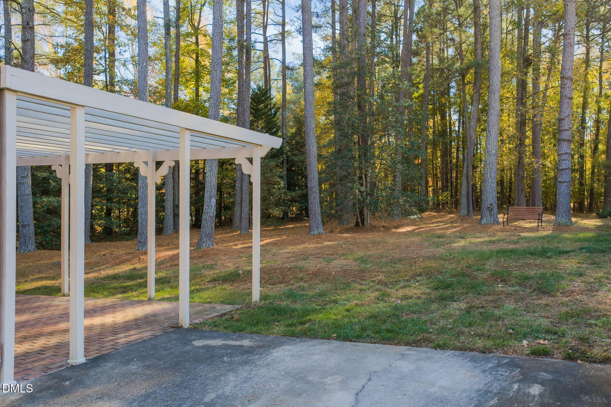 2605 Lizei Street Raleigh, NC 27616 - Photo 41 of 46 a view of a house with backyard and trees