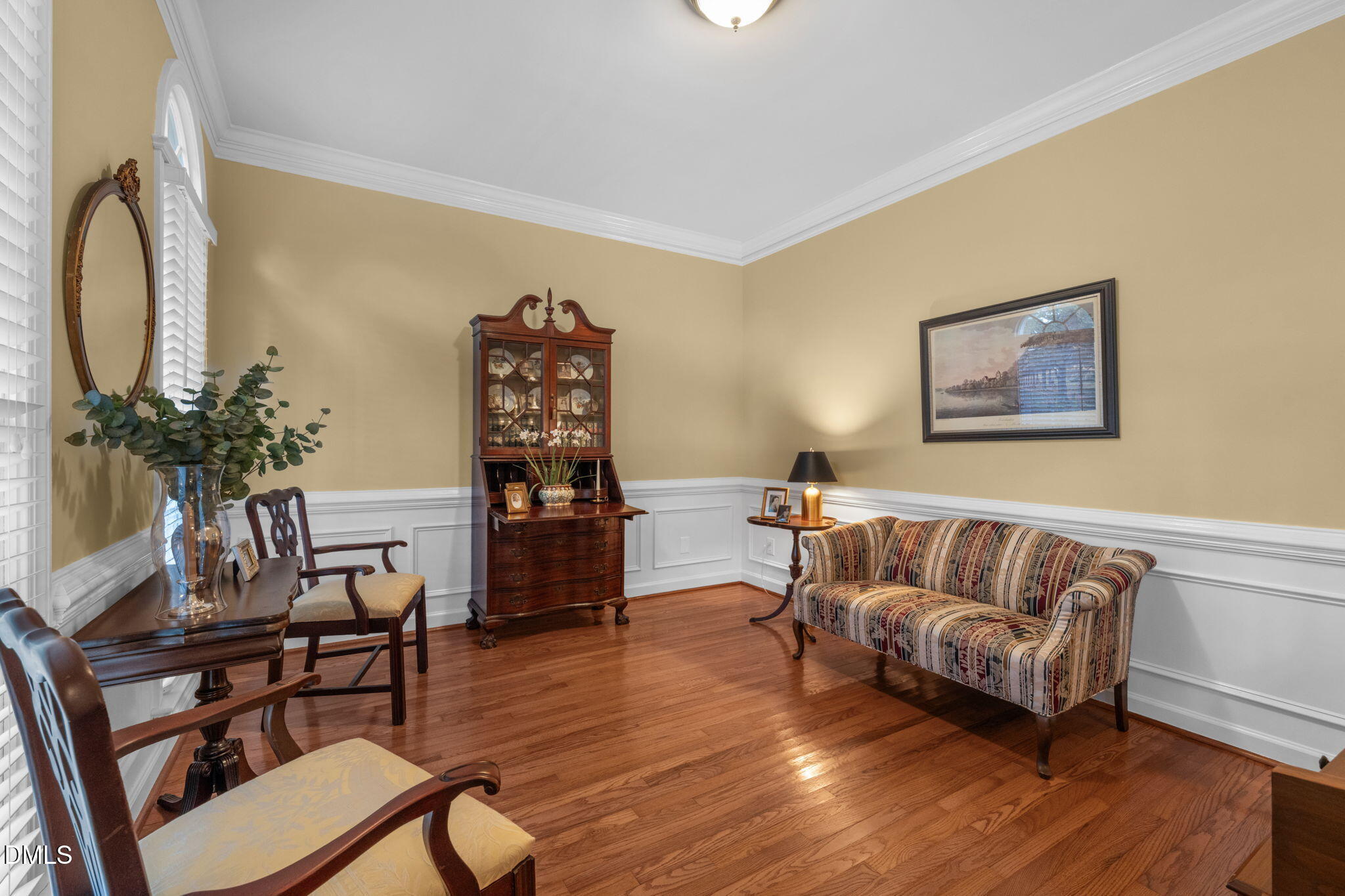 2605 Lizei Street Raleigh, NC 27616 - Photo 6 of 46 a living room with furniture and wooden floor