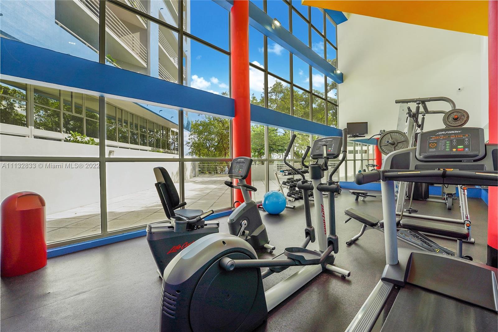 2025 Brickell Avenue, Unit 605 Miami, FL 33129 - Photo 16 of 21 Fully Outfitted Gym