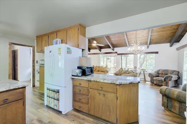 a view of outdoor space with trees