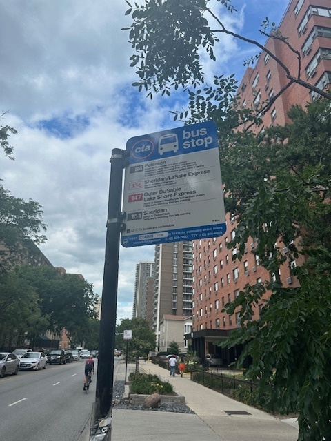 5757 North Sheridan Road, Unit 18J Chicago, IL 60660 - Photo 19 of 19 a sign on the side of a building