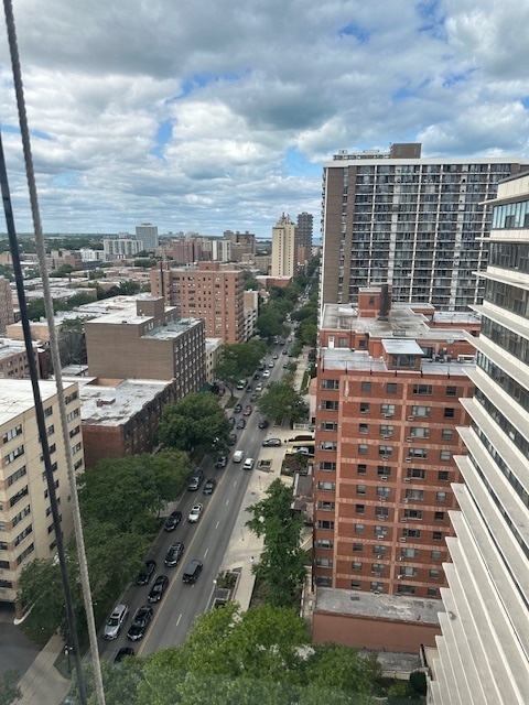 5757 North Sheridan Road, Unit 18J Chicago, IL 60660 - Photo 10 of 19 a view of a city with tall buildings