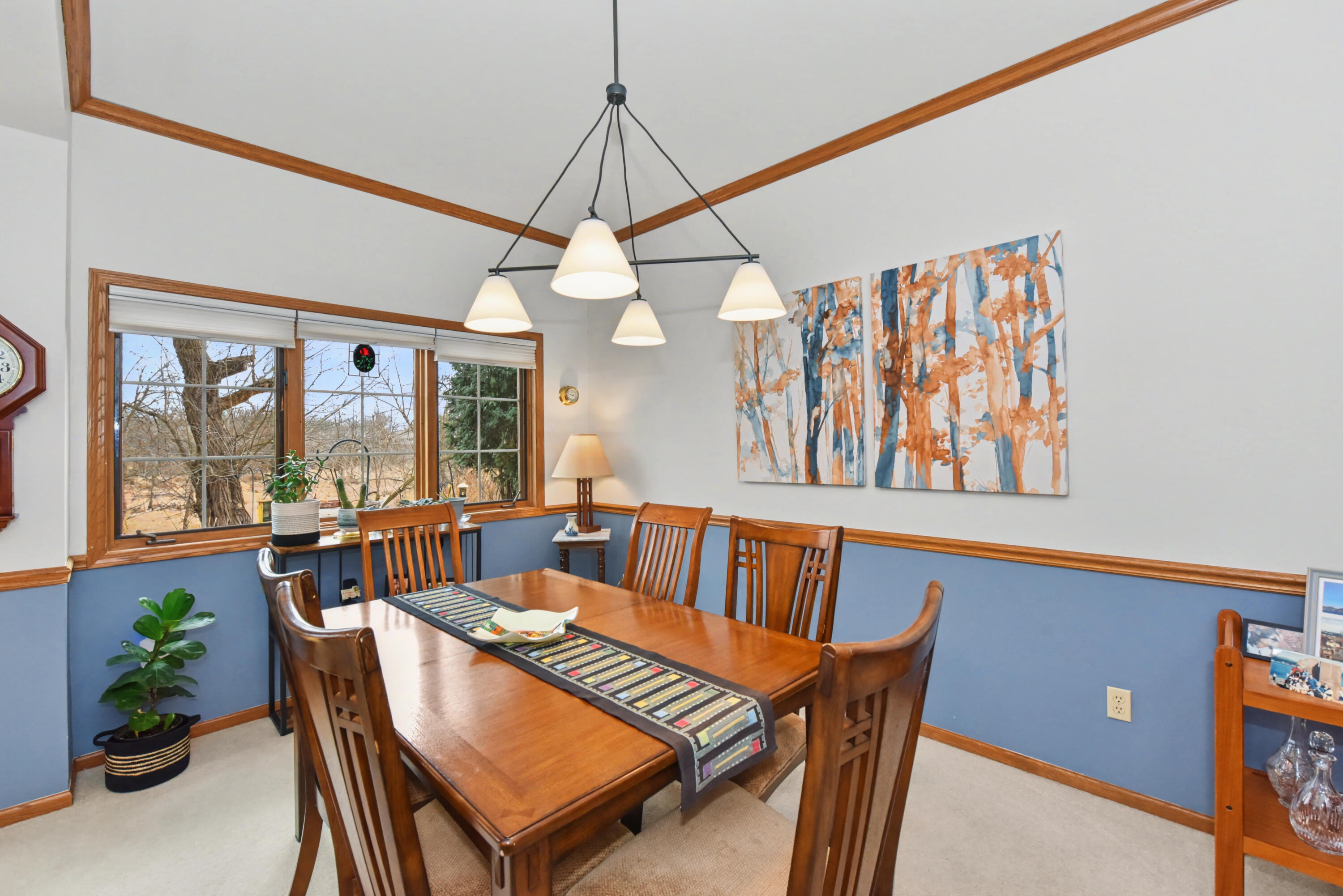 2870 Teal Ridge Court, Unit B Brookfield, WI 53045 - Photo 13 of 42 Dining area connected to the great room, ideal for everyday meals or hosting guests.
