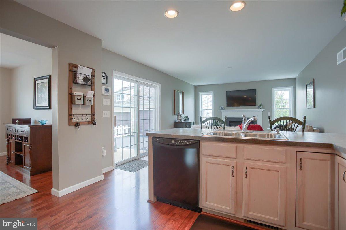 716 Wallingford Road Lititz, PA 17543 - Photo 15 of 38 Kitchen Leads to Main Floor Family Room