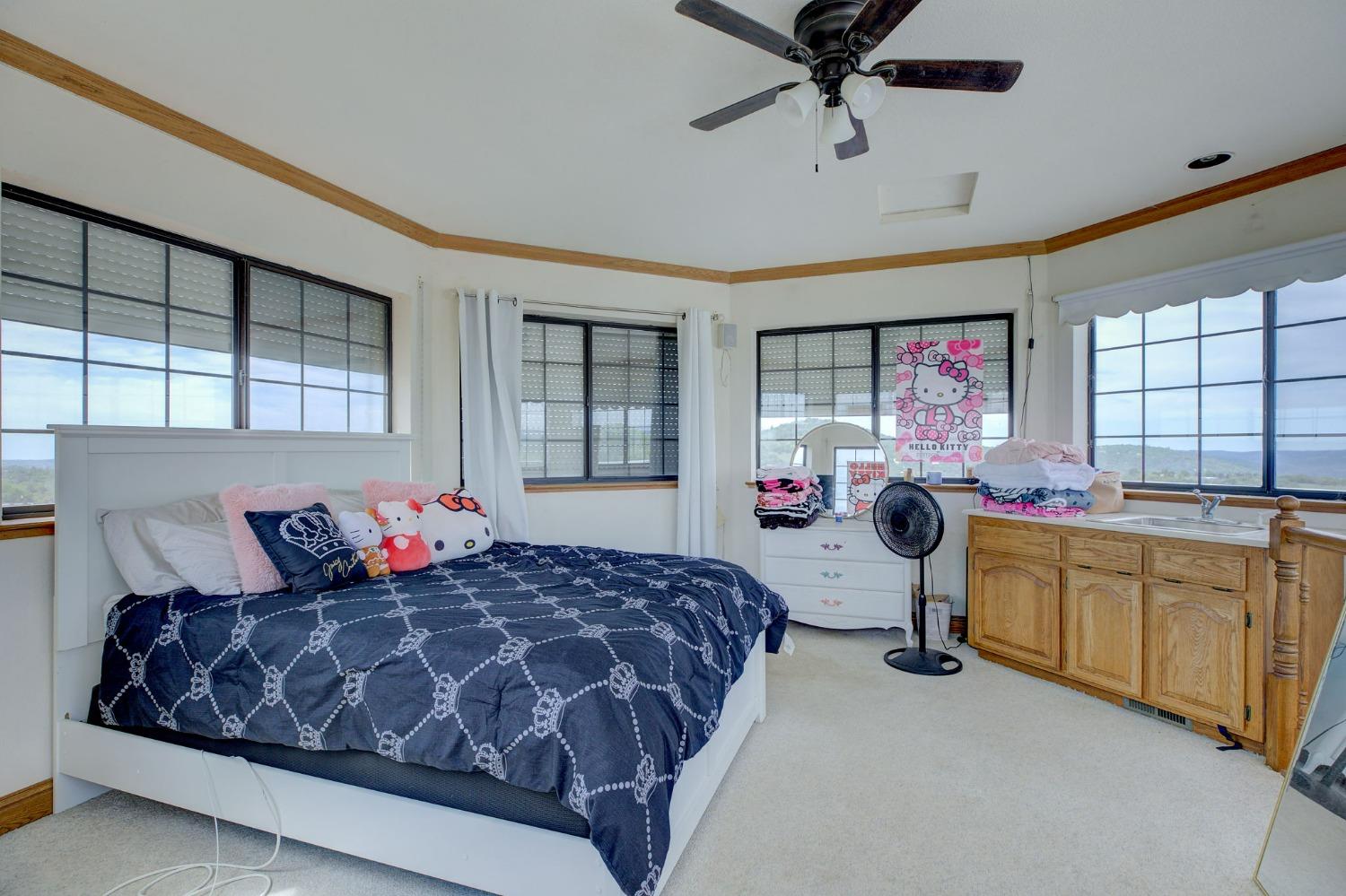 1095 Cold Springs Road Placerville, CA 95667 - Photo 34 of 55 a bedroom with bed and window