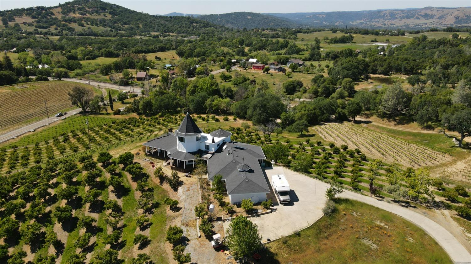 1095 Cold Springs Road Placerville, CA 95667 - Photo 51 of 55 an aerial view of a house with a yard