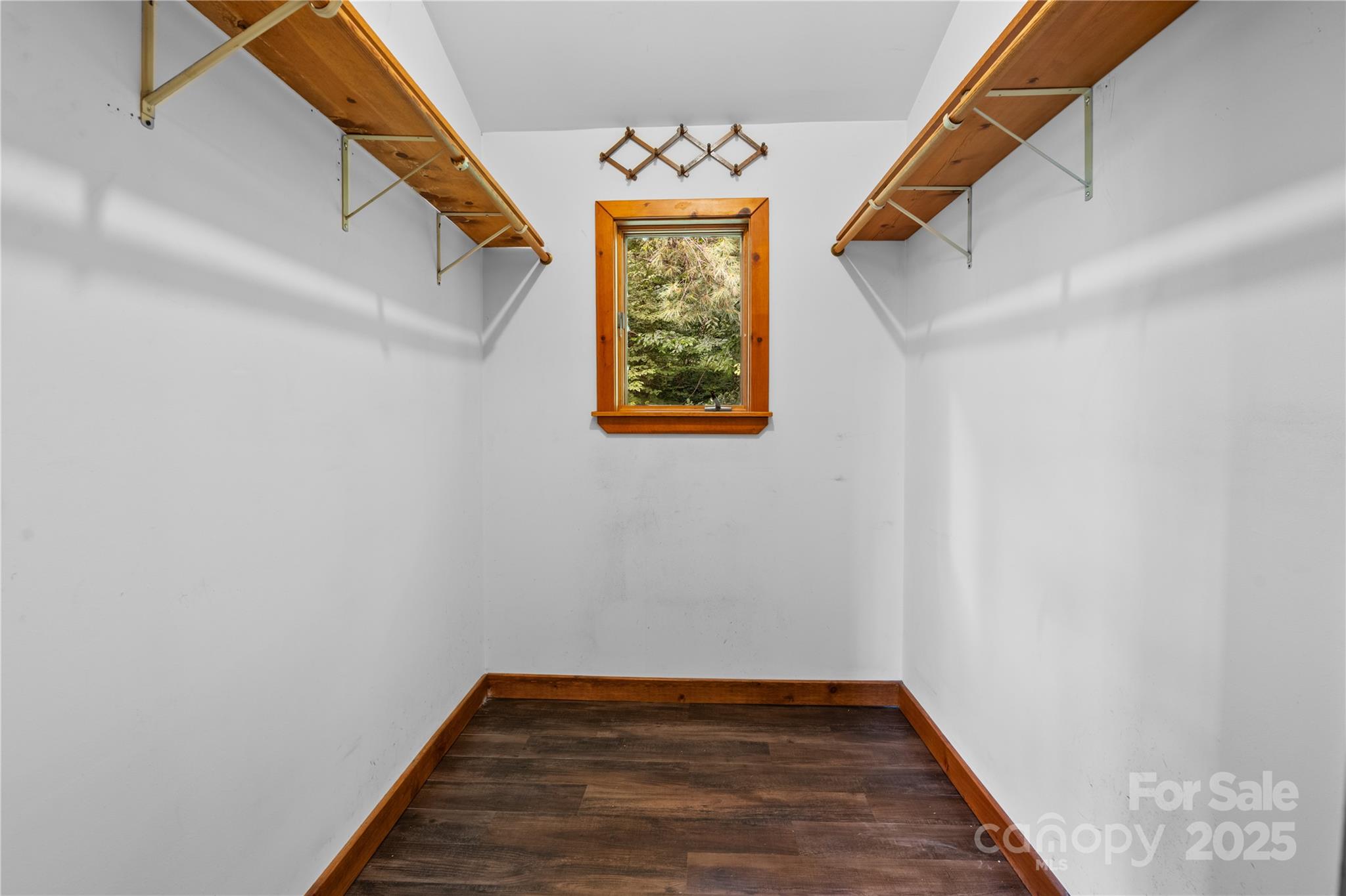 32 Delano Road Asheville, NC 28805 - Photo 22 of 46 a view of hallway with window and wooden floor