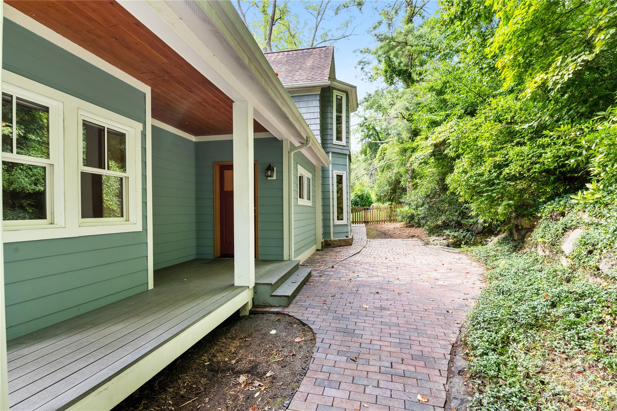 32 Delano Road Asheville, NC 28805 - Photo 43 of 46 a view of a house with a yard