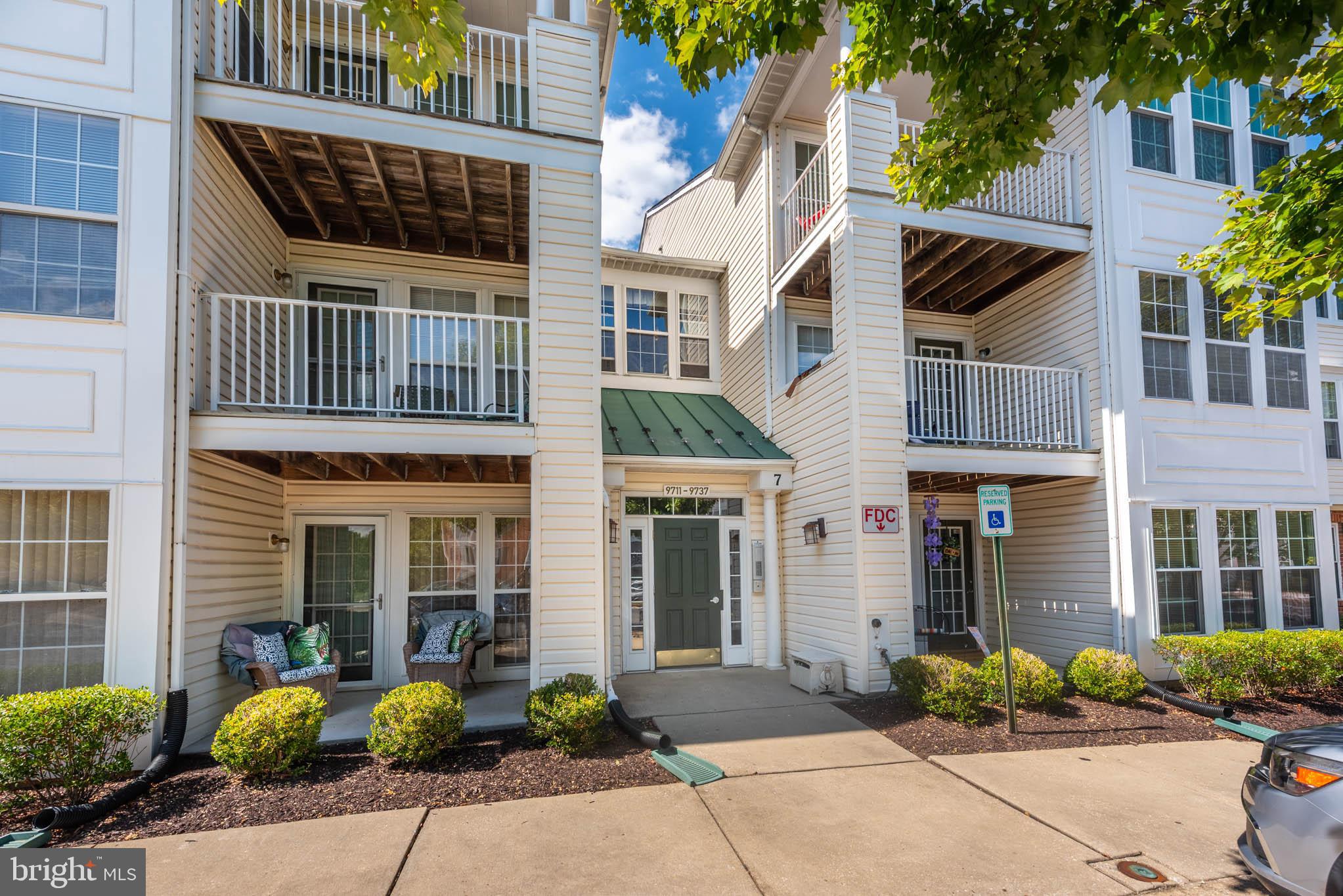 9715 Reese Farm Road, Unit 9715 Owings Mills, MD 21117 - Photo 24 of 25 a front view of a house