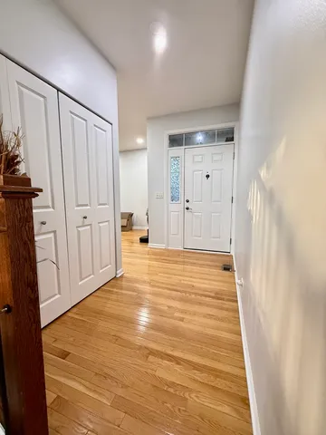 a bathroom with a tub and shower
