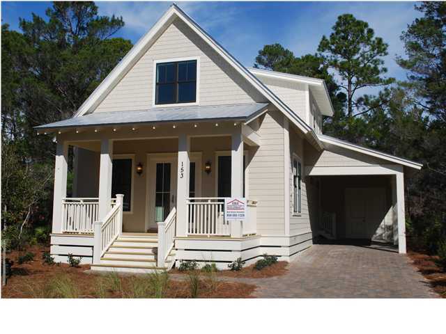 153 Matt's Way Santa Rosa Beach, FL 32459 - Photo 1 of 29 a front view of a house with a small garden