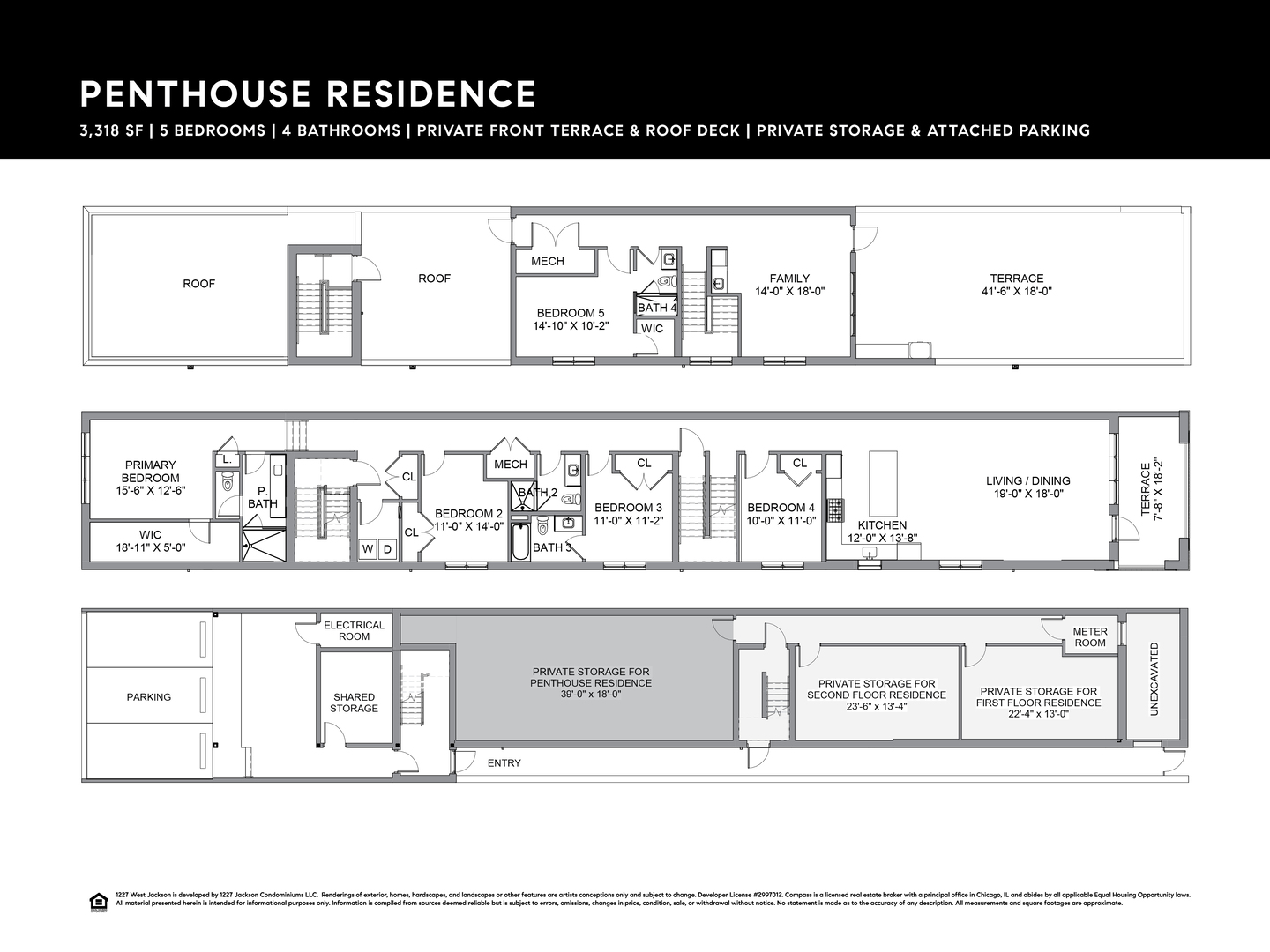 1227 West Jackson Boulevard, Unit PH Chicago, IL 60607 - Photo 4 of 4