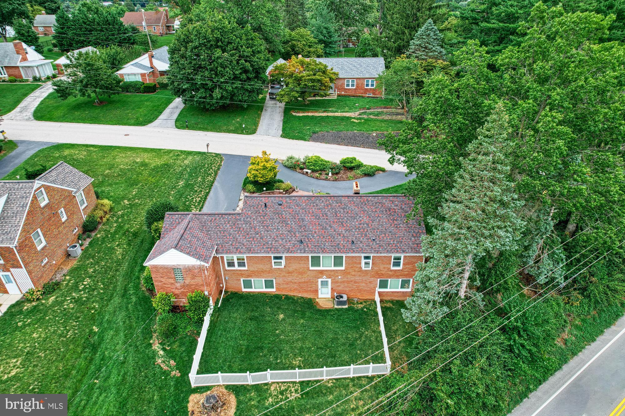 300 Richardson Road York, PA 17408 - Photo 35 of 36 Aerial View of back of house