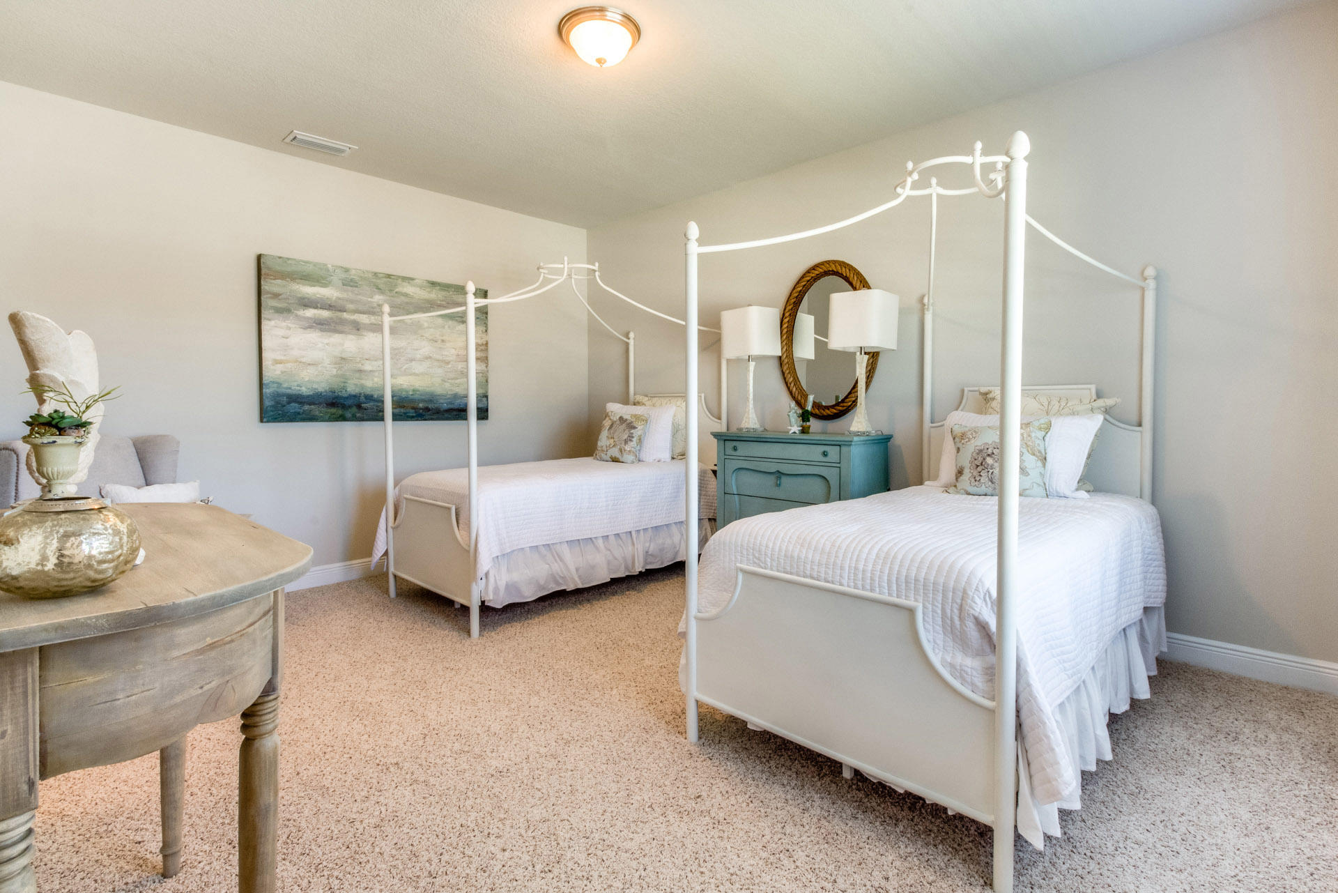 579 Golf Club Drive Santa Rosa Beach, FL 32459 - Photo 30 of 33 a bedroom with a bed window and white walls