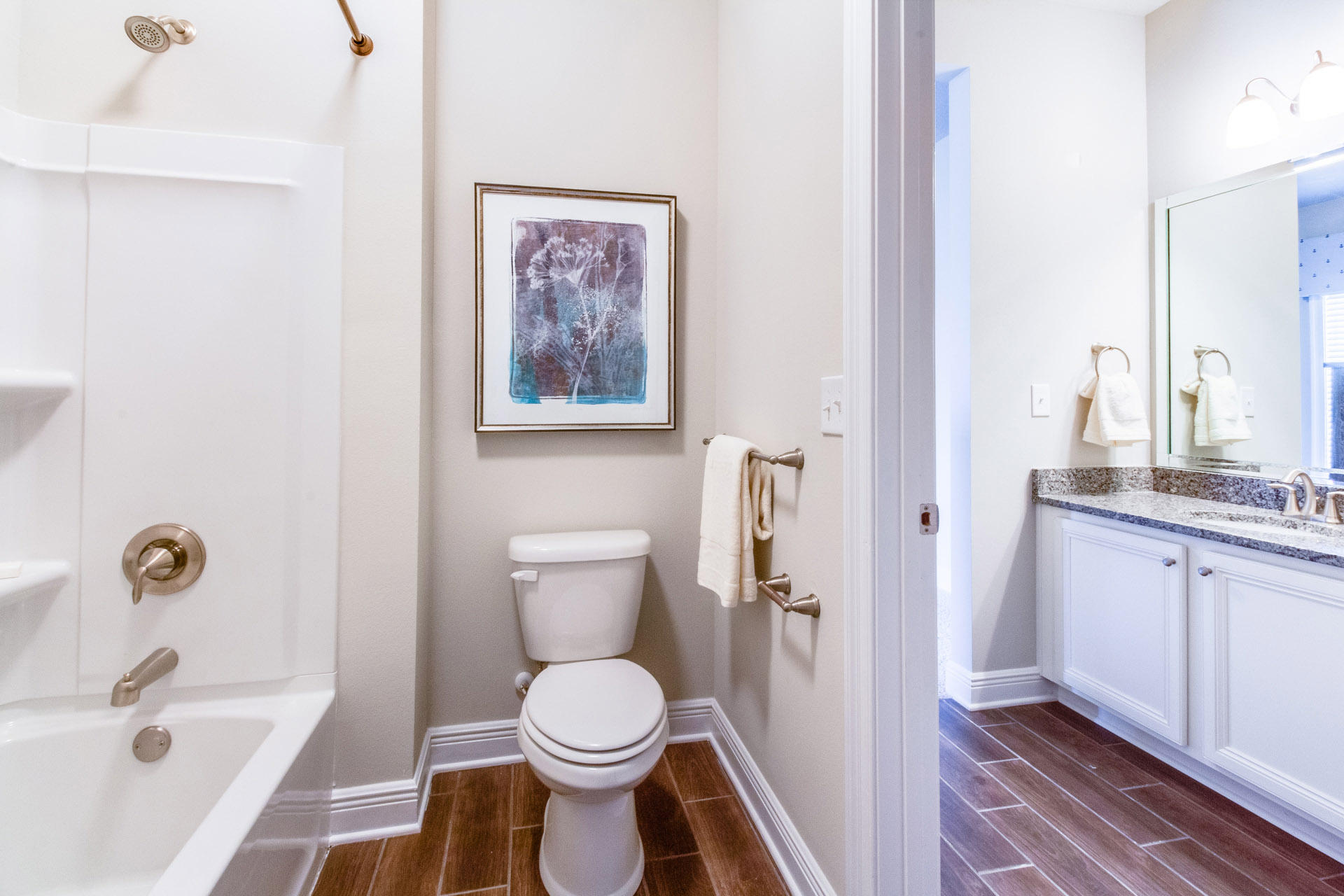 579 Golf Club Drive Santa Rosa Beach, FL 32459 - Photo 33 of 33 a bathroom with a sink a toilet and shower