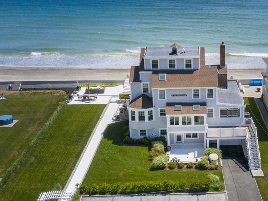 43 Surfside Road Scituate, MA 02066 - Photo 1 of 40 an aerial view of a house with a garden