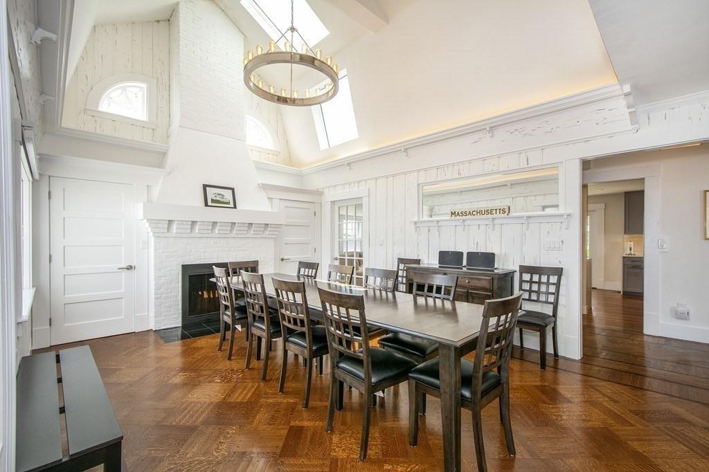 43 Surfside Road Scituate, MA 02066 - Photo 12 of 40 a view of a dining room with furniture and wooden floor