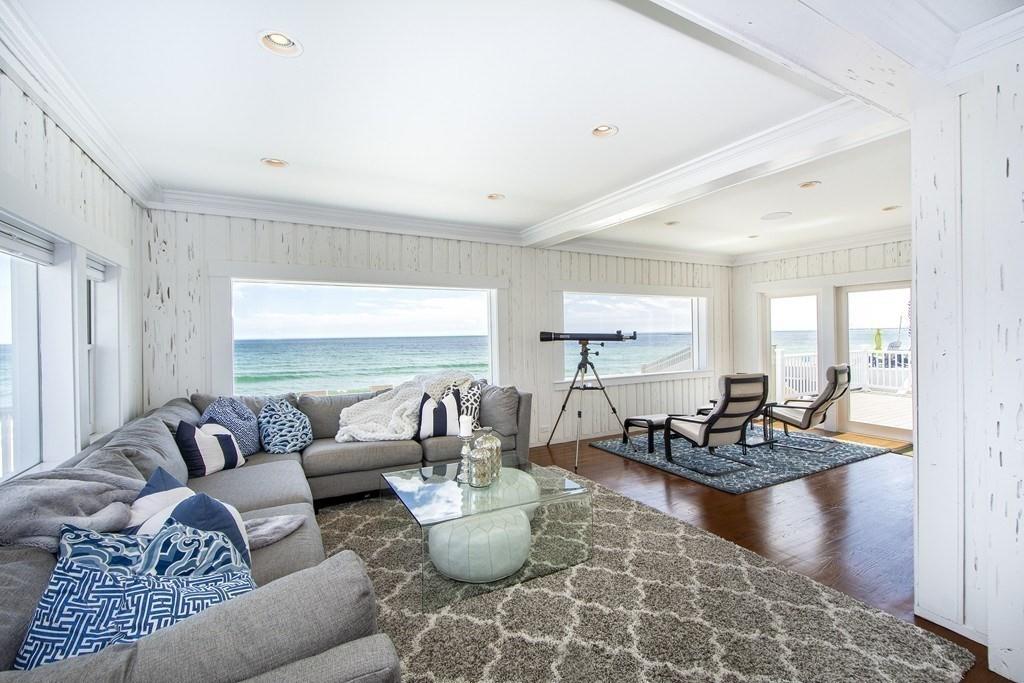 43 Surfside Road Scituate, MA 02066 - Photo 15 of 40 a living room with furniture and a large window