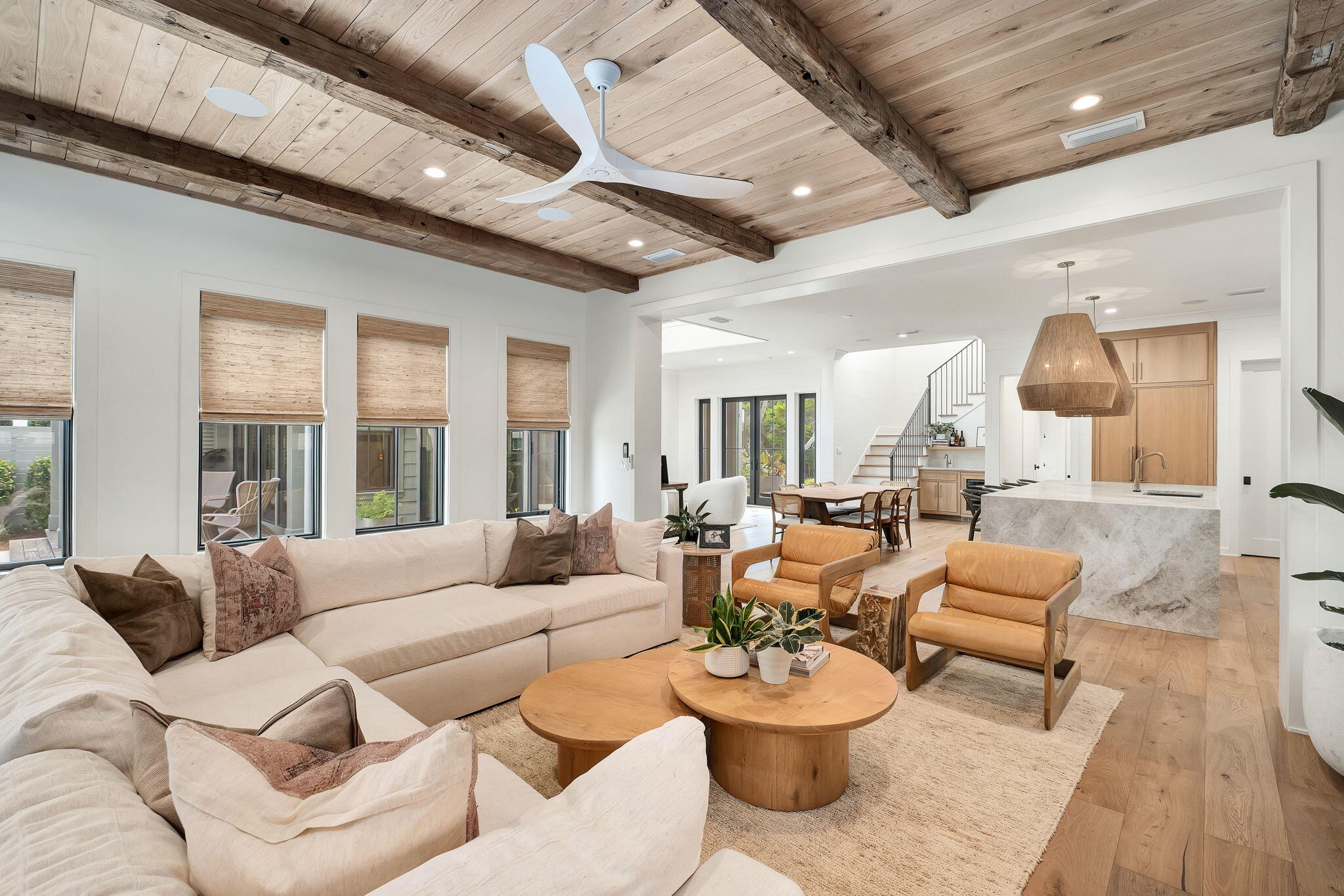 122 Camp Creek Road South Inlet Beach, FL 32461 - Photo 25 of 75 a living room with furniture and a large window