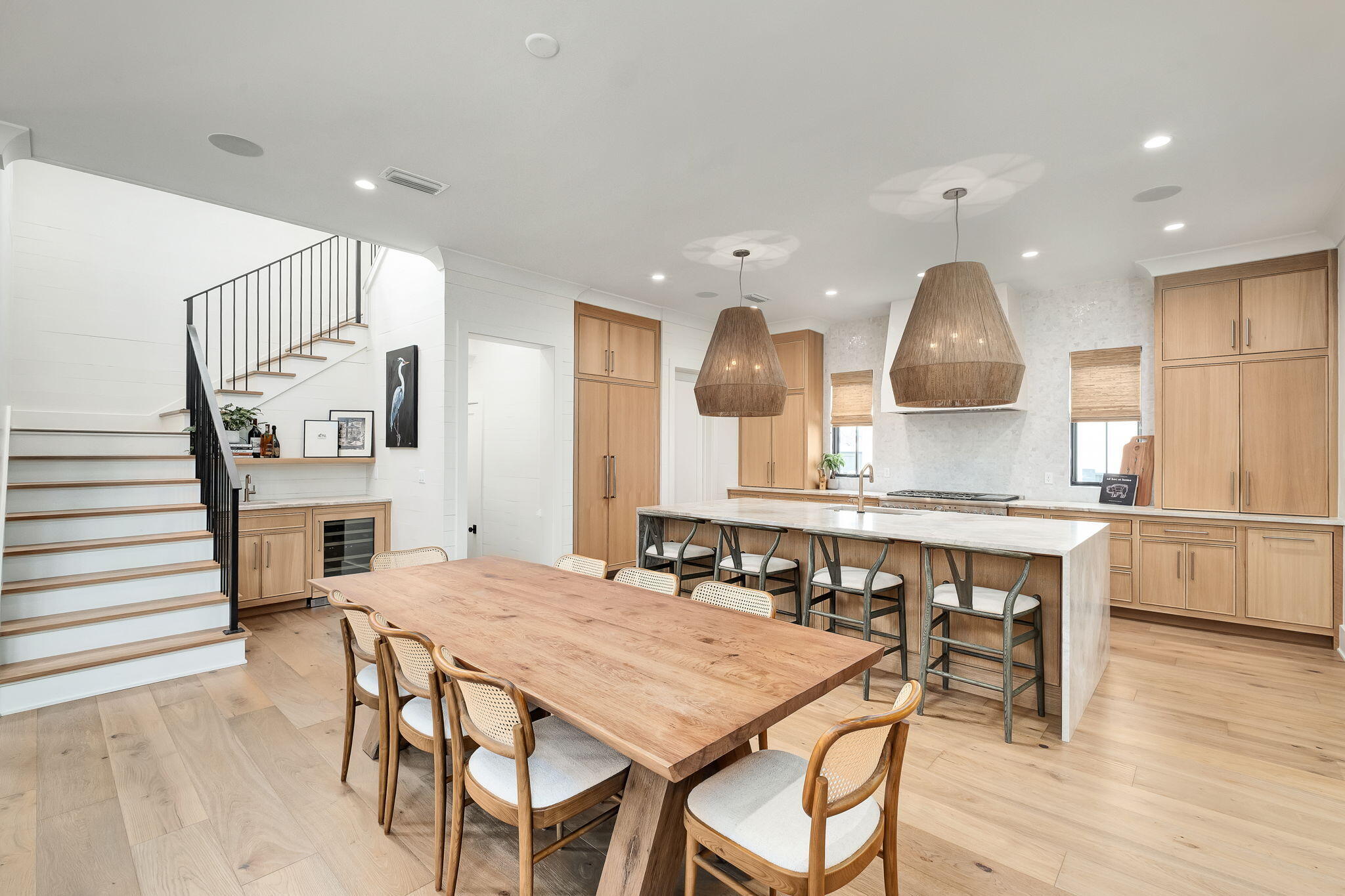 122 Camp Creek Road South Inlet Beach, FL 32461 - Photo 8 of 75 a kitchen with a table and chairs in it
