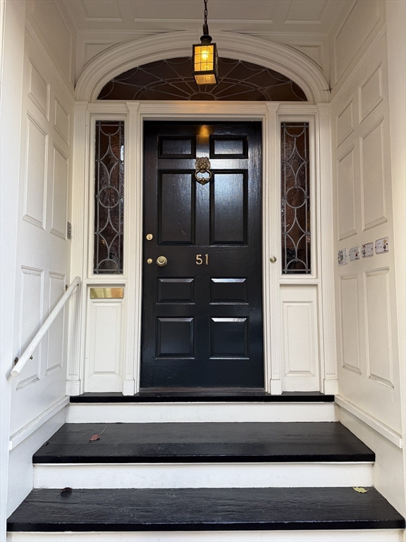 51 Pinckney Street Boston, MA 02114 - Photo 3 of 16 a view of a entryway of the house