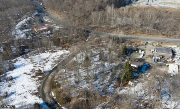 a view of a forest with side of a road