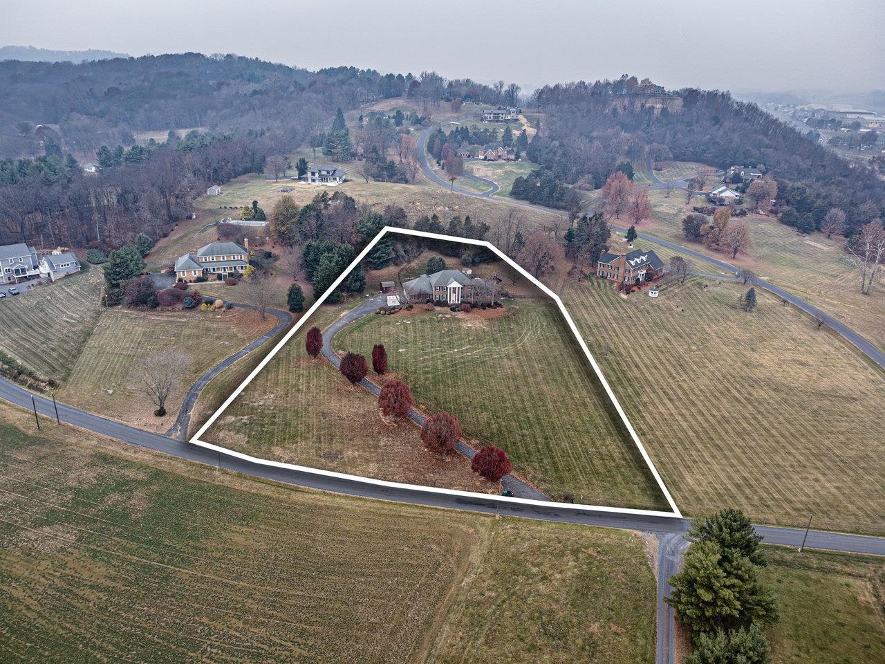 7664 Kiser Road Mount Crawford, VA 22841 - Photo 42 of 45 an aerial view of a house