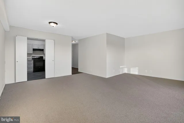 a view of empty room