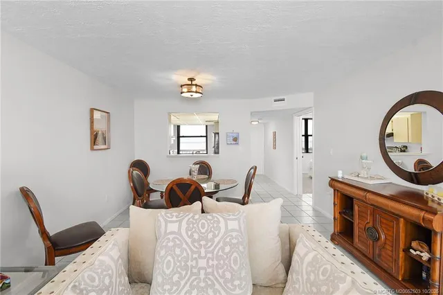 a view of a chair in a room