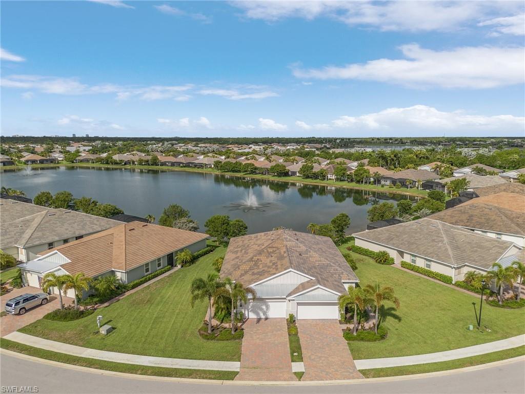 14618 Edgewater Circle Naples, FL 34114 - Photo 28 of 30 Drone / aerial view featuring a water view