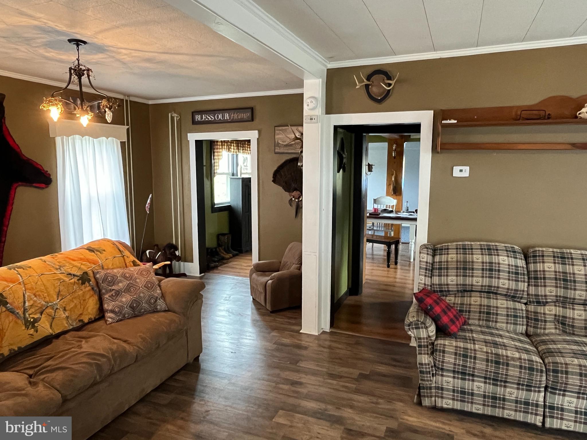 2 West High Street McClure, PA 17841 - Photo 6 of 40 a living room with furniture and wooden floor