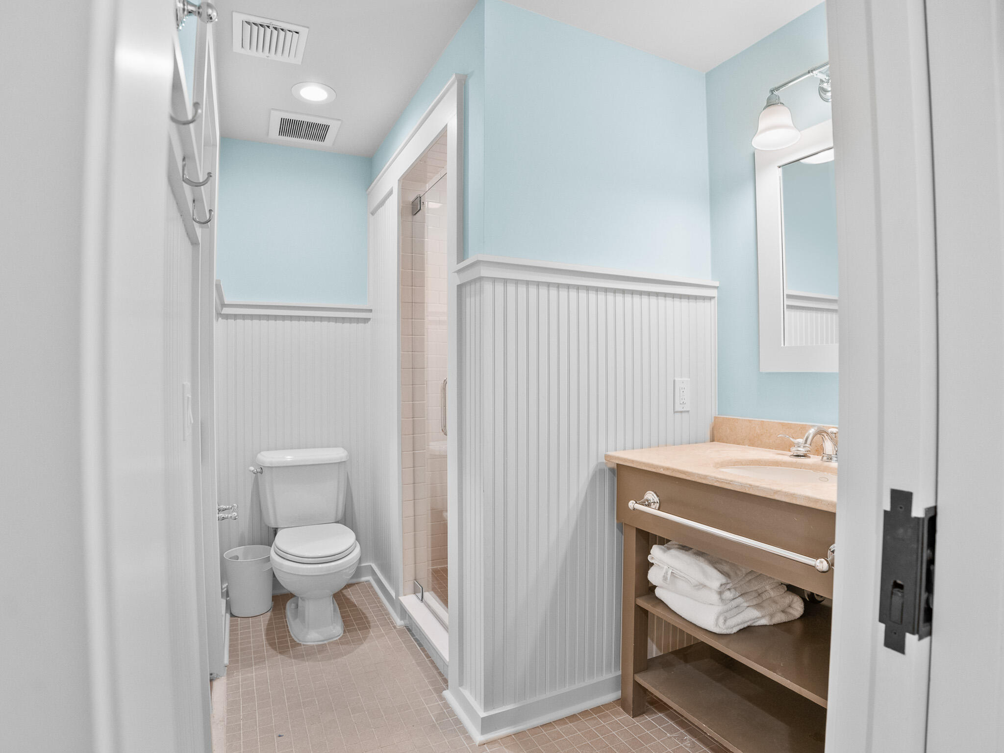 253 Salt Lane Watersound, FL 32461 - Photo 19 of 56 a bathroom with a toilet and a sink