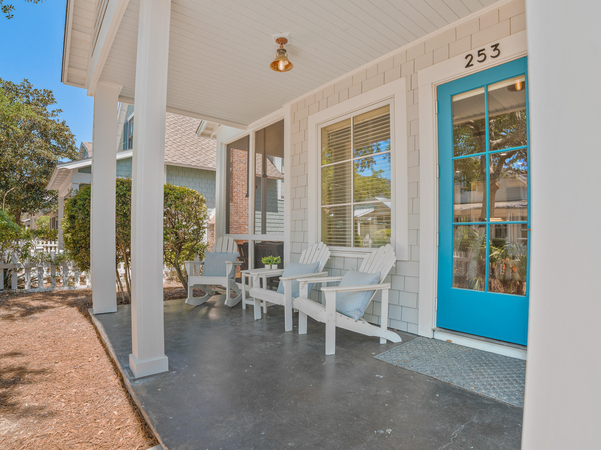 253 Salt Lane Watersound, FL 32461 - Photo 4 of 56 wooden floor in a hall with an outdoor space