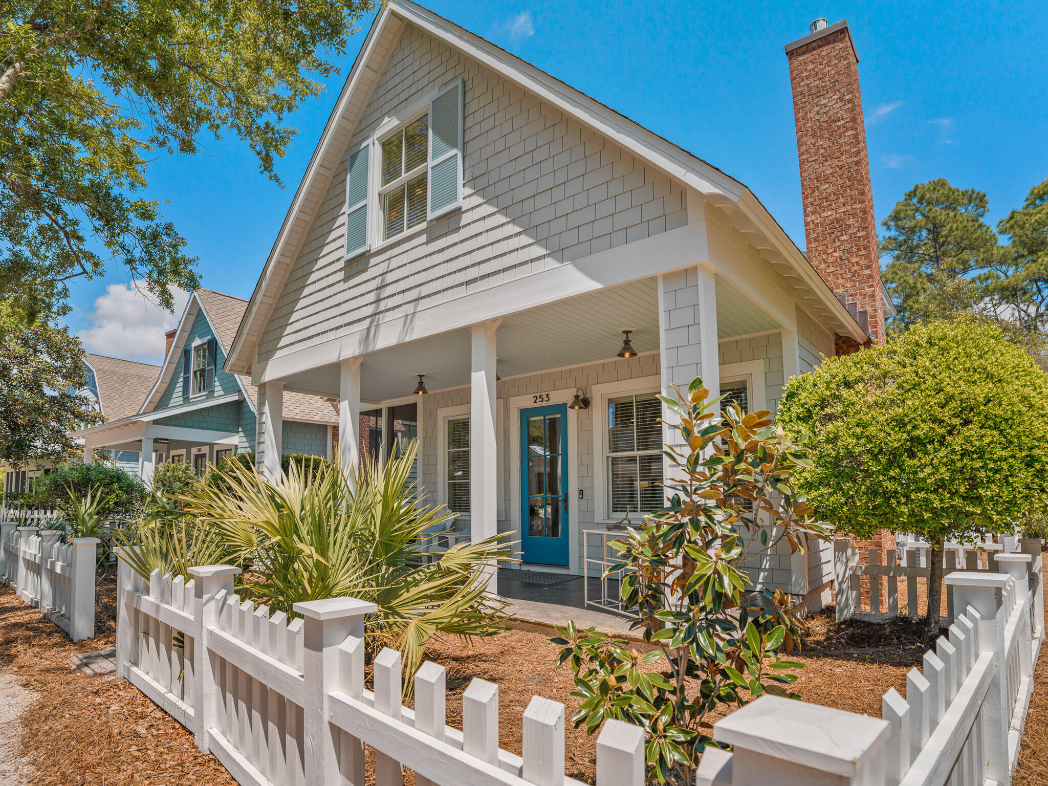 253 Salt Lane Watersound, FL 32461 - Photo 46 of 56 a view of front of house with a yard