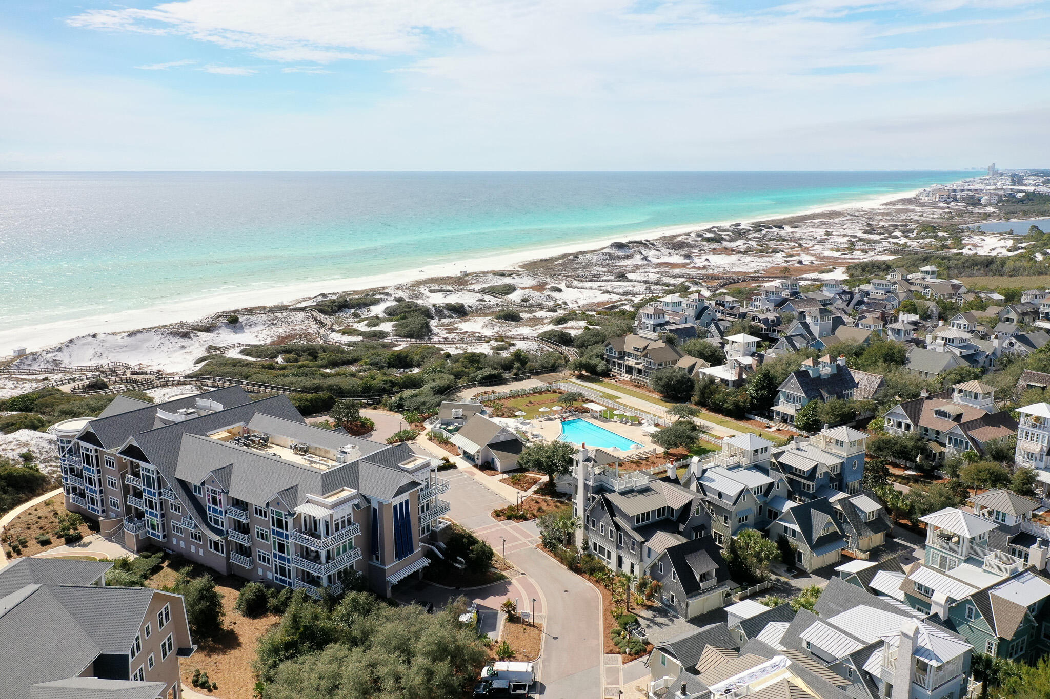 253 Salt Lane Watersound, FL 32461 - Photo 56 of 56 an aerial view of multiple house