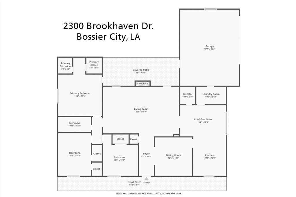 1131 Speights Road Keatchie, LA 71046 - Photo 33 of 33 Floor plan