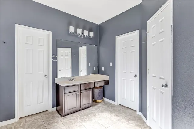 a view of a hallway with elevator