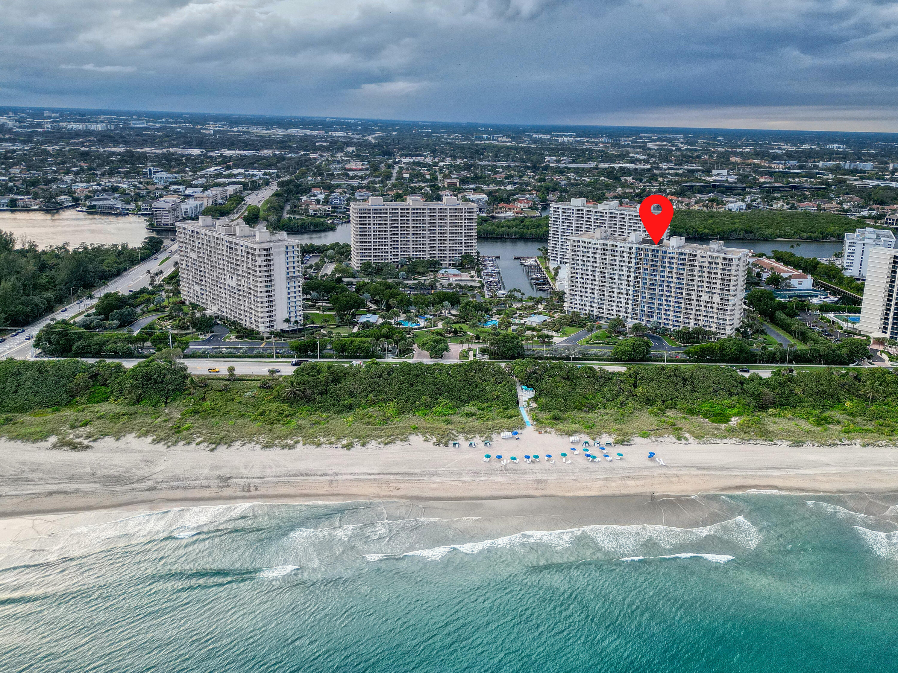 4301 North Ocean Boulevard, Unit A 706 Boca Raton, FL 33431 - Photo 24 of 26 1 Aerial Views (1)